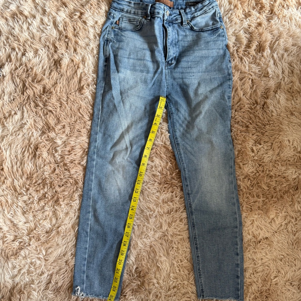 Washed Denim Judy Blue Skinny Jeans